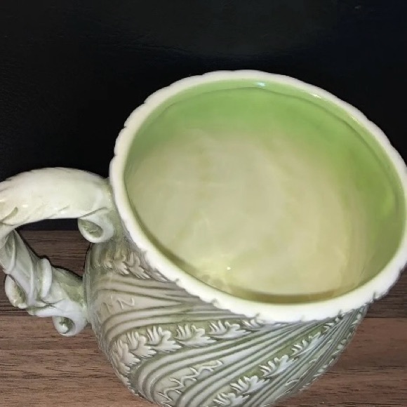 Takahashi set 4 floral handmade San Francisco mugs coffee tea ceramic RARE - Picture 6 of 11